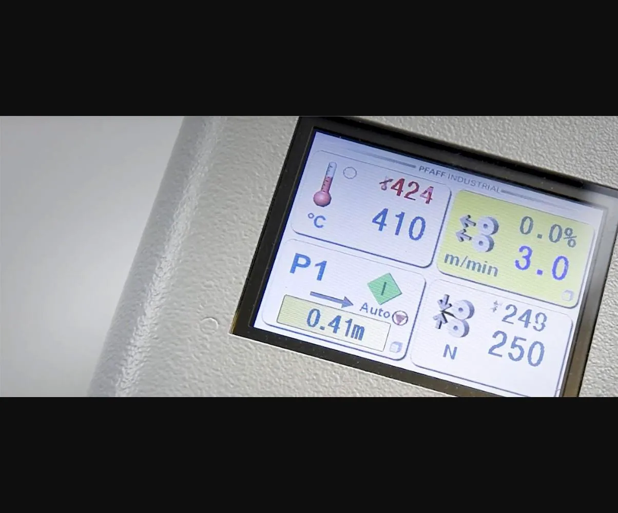 Tragbares Heizkeil-Schweißgerät PFAFF 8362-126 mit Digitalpanel