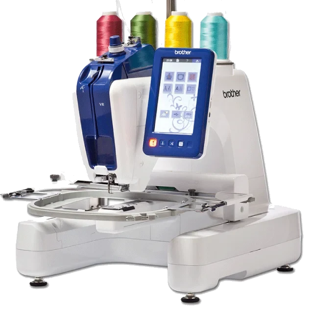 Brother Stickmaschine VR — 1 Nadel, Freiarm, 200 × 200 mm