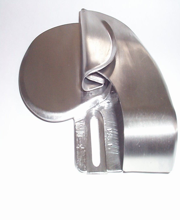Grau Kappnahttrichter K-13x1-01